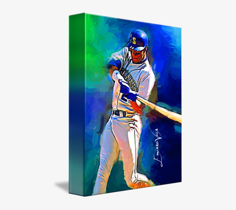 Ken Griffey Jr Wall Art by Edward Vela