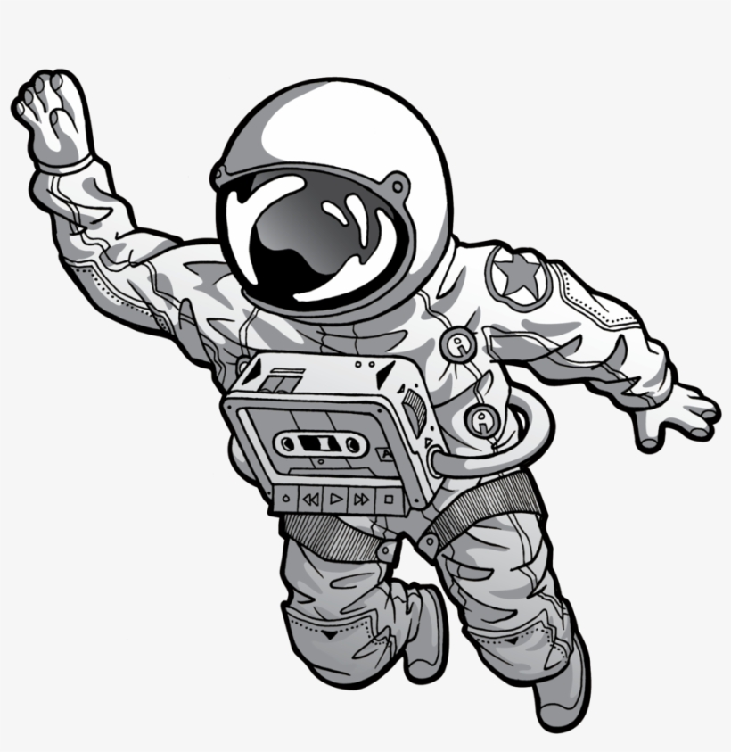 Astronaut Drawing Tutorial  How to draw an Astronaut step by step