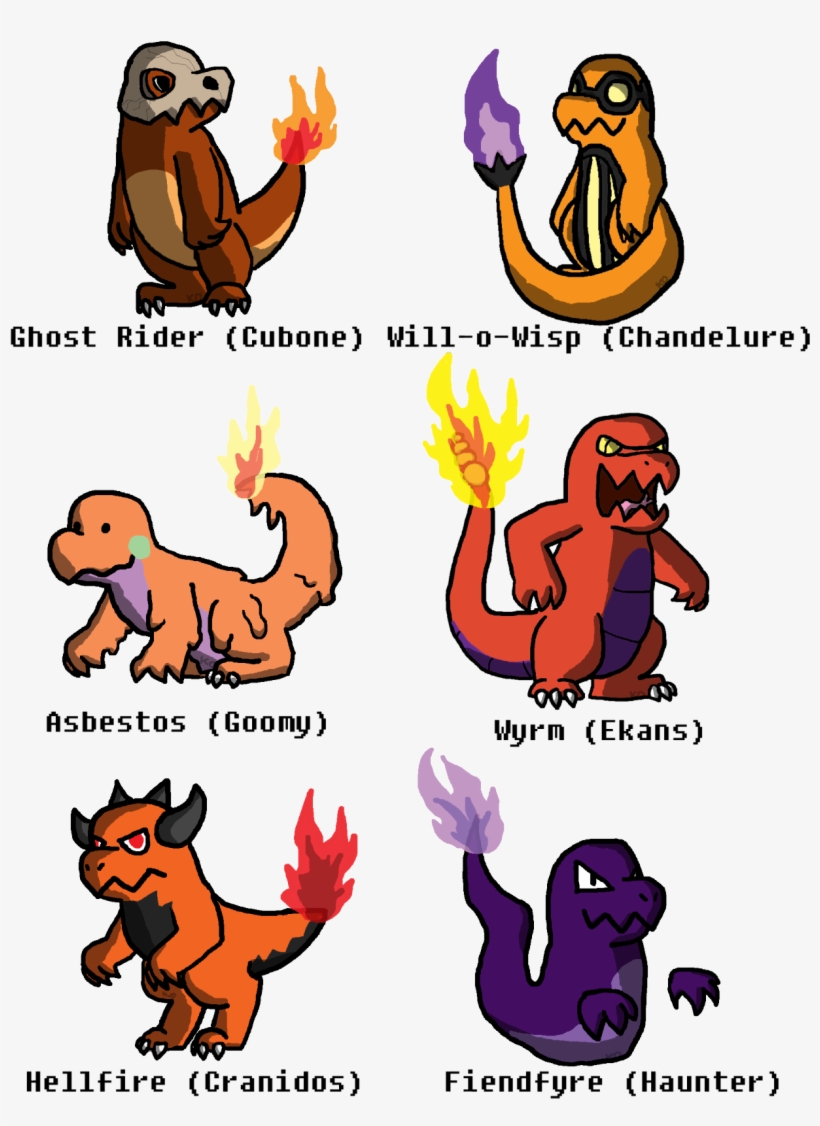 “some Spooky Charmander Breeding Variations ” - Charmander - Free ...