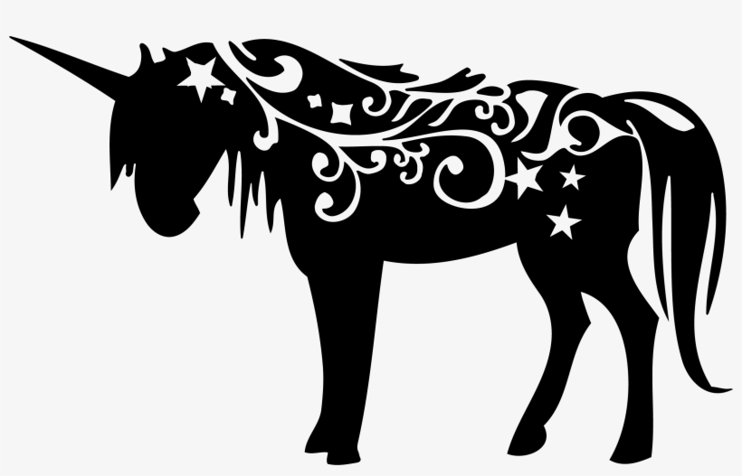 Free Free 201 Baby Unicorn Silhouette Svg SVG PNG EPS DXF File