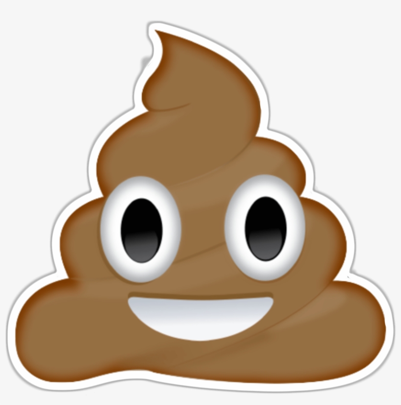 Large Poop Emoji Printable - Free Transparent PNG Download - PNGkey