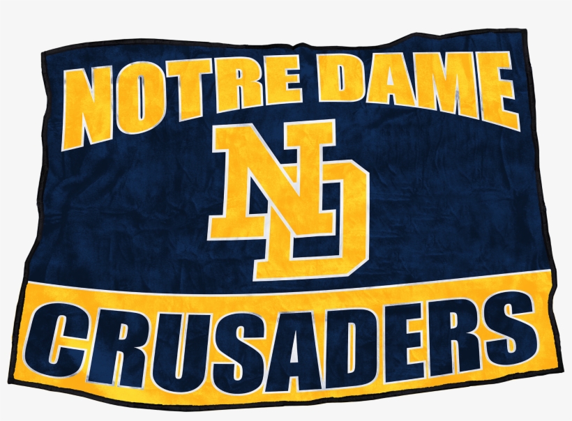 Notre Dame Crusaders - Banner - Free Transparent Png Download - Pngkey