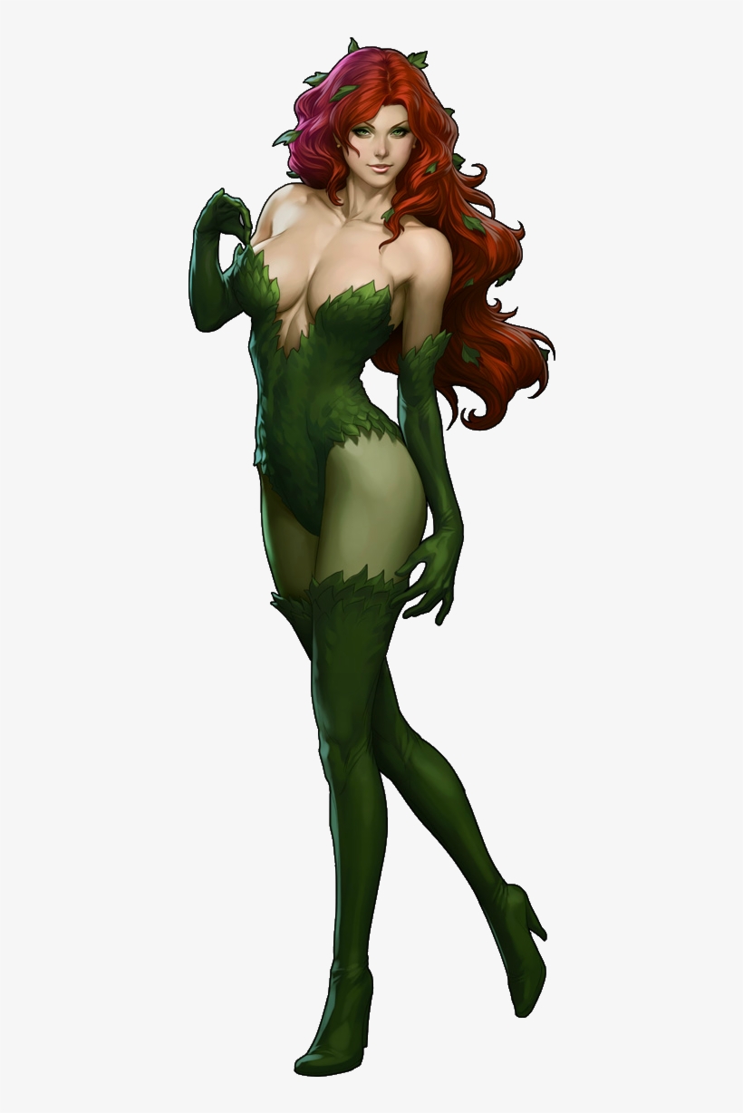 Poison Ivy - Hiedra Venenosa Dc Comics - Free Transparent PNG Download ...