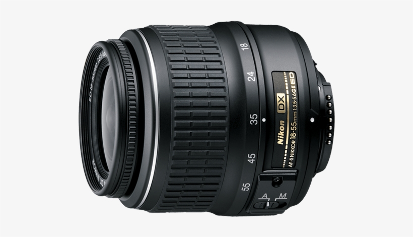 18-55mm Kit Lens - Nikon 18-55mm F3.5-5.6 Af-p Dx Nikkor Lens, transparent png #142348