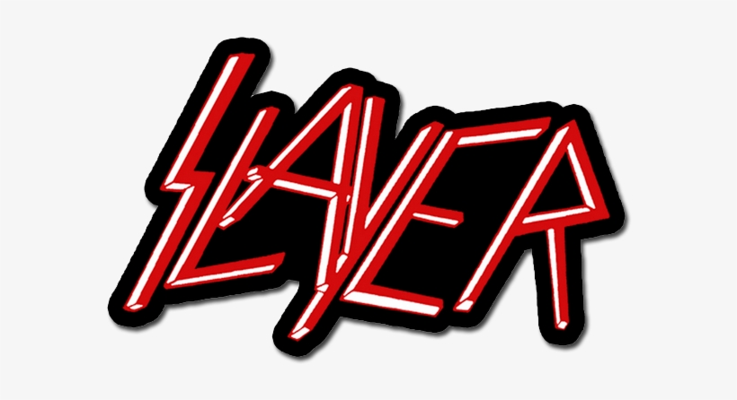 Logo Die Cut Sticker - Slayer Show No Mercy Back - Free Transparent PNG ...