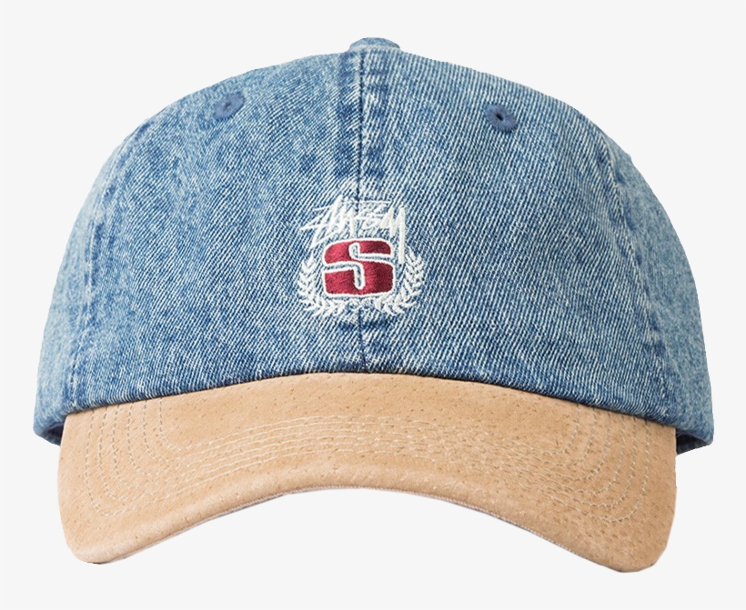 Urban Outfitters - Stussy Denim Suede Crest Cap Colour: Indigo, Size:, transparent png #1403424