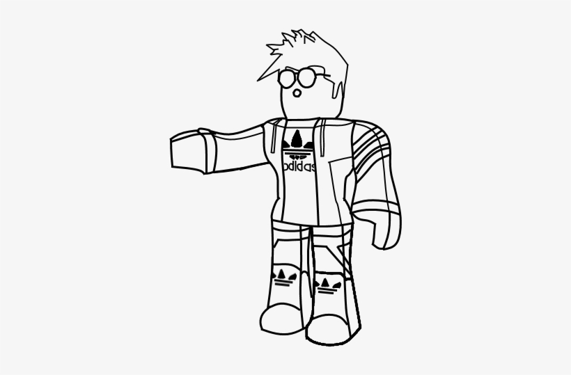 28 Collection Of Roblox Coloring Pages Roblox Coloring Pages Free Transparent Png Download Pngkey - roblox clipart black and white