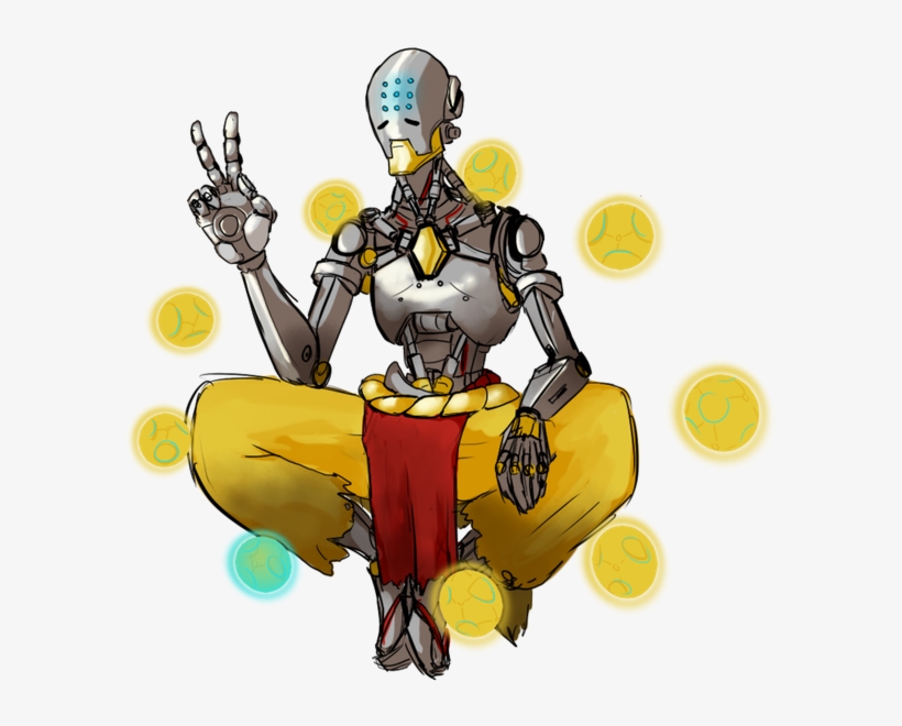 The Ways Of Zenyatta - Overwatch Zenyatta Png - Free Transparent PNG