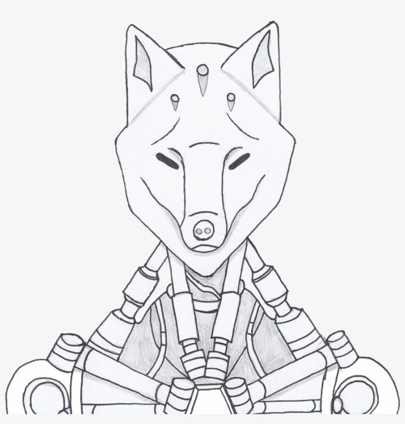 Overwatch Zenyatta Kitsune Fan Skin By Madminer Drawing Free