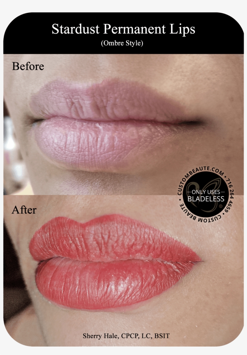 Lip Blush Healing Day by Day  Tina Davies Professional