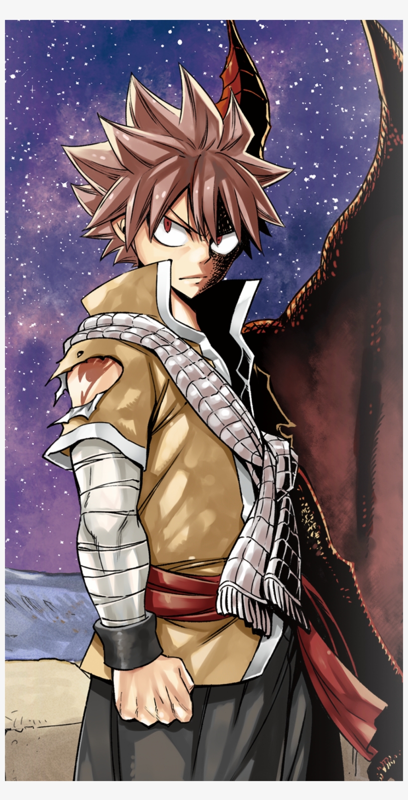 Natsu Dragneel In Dragon Cry The Second Fairy Tail Fairy Tail The Movie Dragon Cry Free Transparent Png Download Pngkey