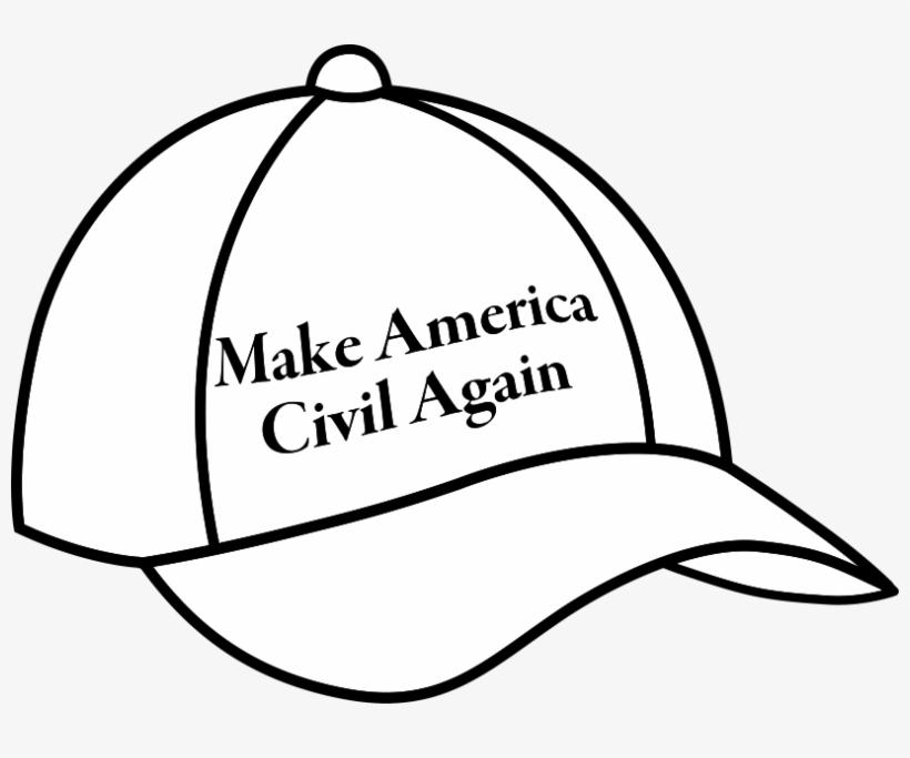 Civil Again Hat - Make America Civil Again Hat, transparent png #1488004