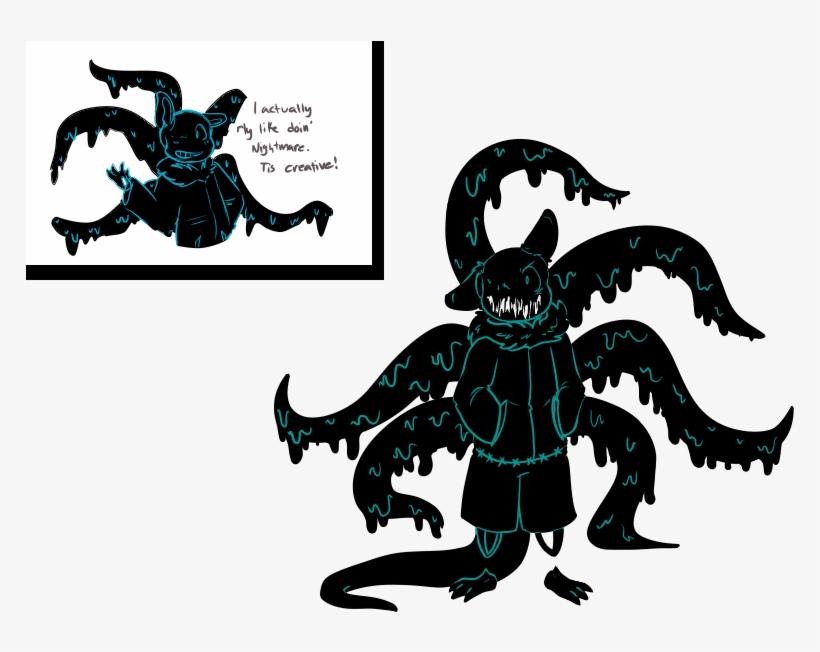 Tentacle Hell By Xeekyxeek On Deviantart Banner Transparent Drawing Free Transparent Png Download Pngkey - tried my hand at it roblox studio logo png transparent png kindpng