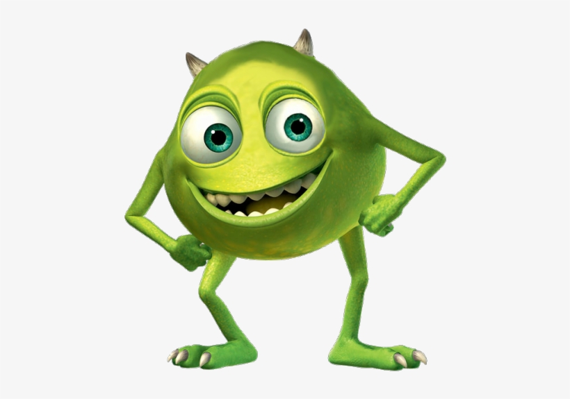 Transparent Mike Wazawski With Two Eyes - Mike Wazowski - Free ...