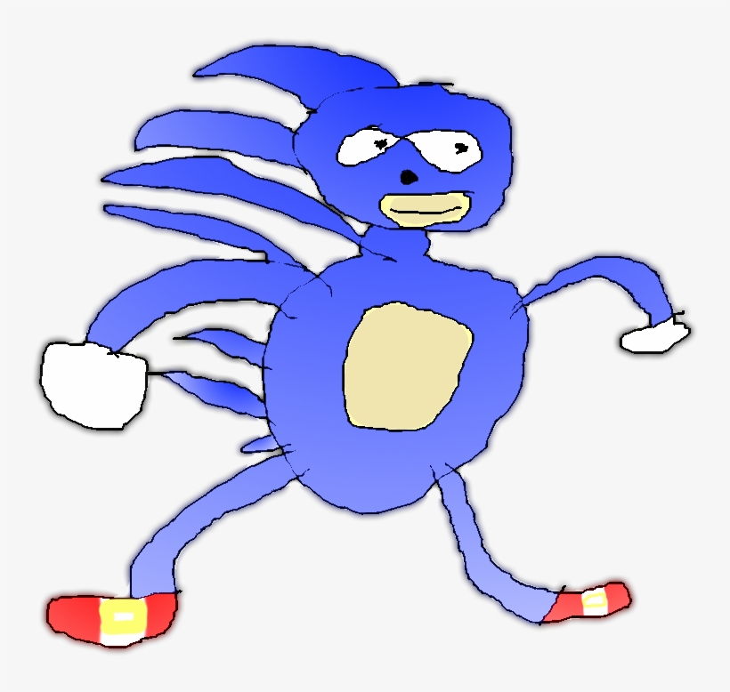 Hyper Sanic Meme Transparent Png Sonic Meme Gotta Go Fast Sanic Png ...