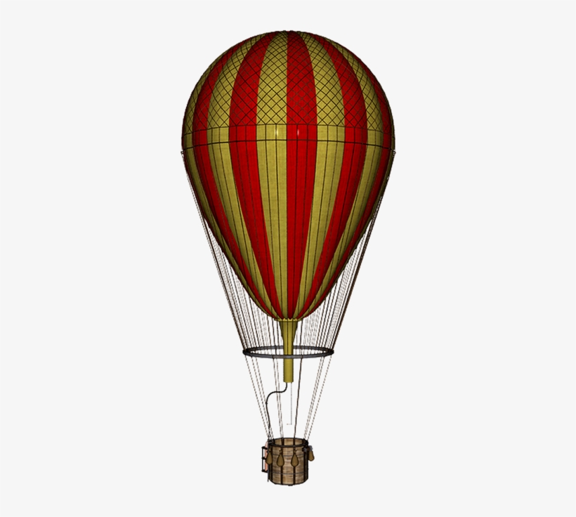 Hot Air Balloon Png By Mysticmorning On Deviantart - Hot Air Balloon Vintage Png, transparent png #154068