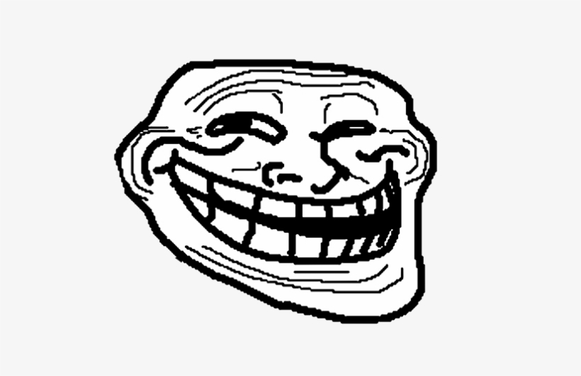 Me Gusta Face Png - Troll Face - Free Transparent PNG Download - PNGkey