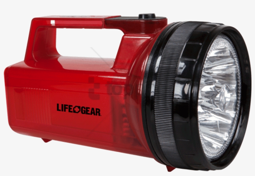 Glow Spot - Life Gear 2-in-1 Ar-tech Spot Light Flashlight And, transparent png #1538231