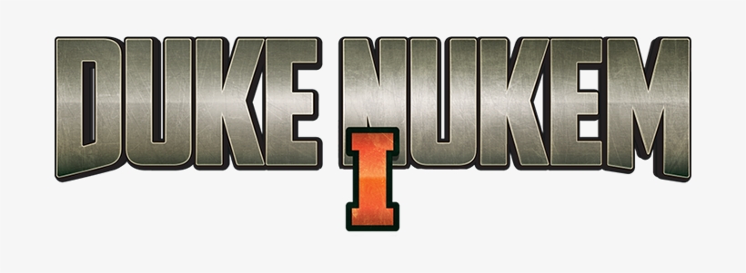 Duke Nukem - Duke Nukem 1 Logo - Free Transparent PNG Download - PNGkey