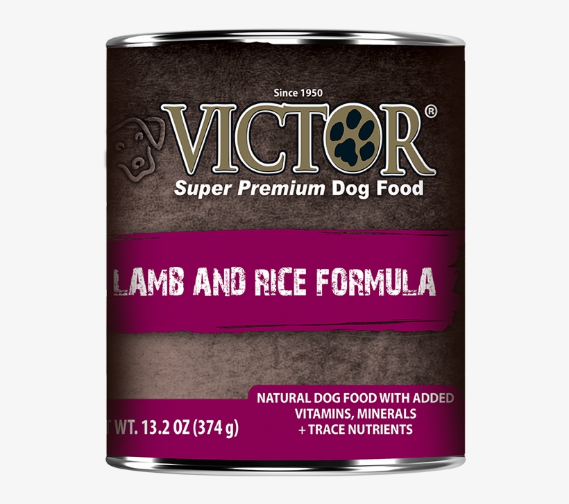 Lamb And Rice Formula Canned Dog Food - Victor Lamb & Rice Canned Dog Food 13.2oz 12 Case, transparent png #1547206