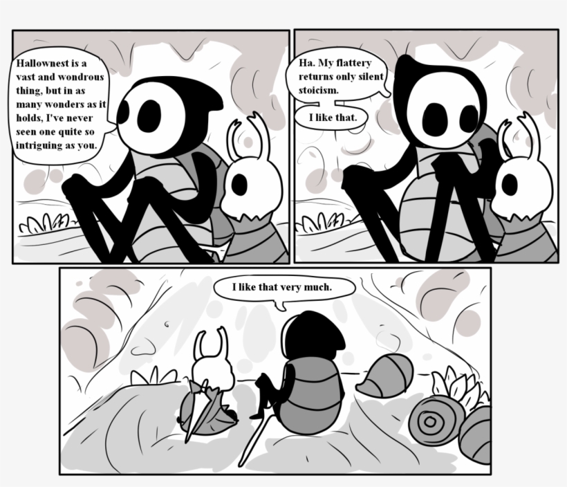 Hollow Knight Quirrel Comic Free Transparent PNG Download PNGkey   155 1558523 Hollow Knight Quirrel Comic 