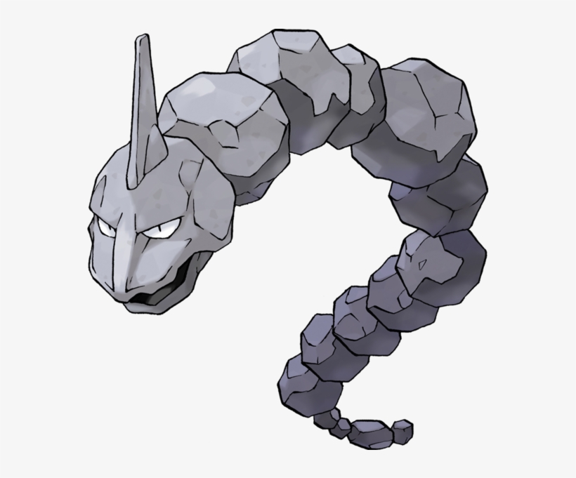 Onix Rock Pokemon Free Transparent Png Download Pngkey