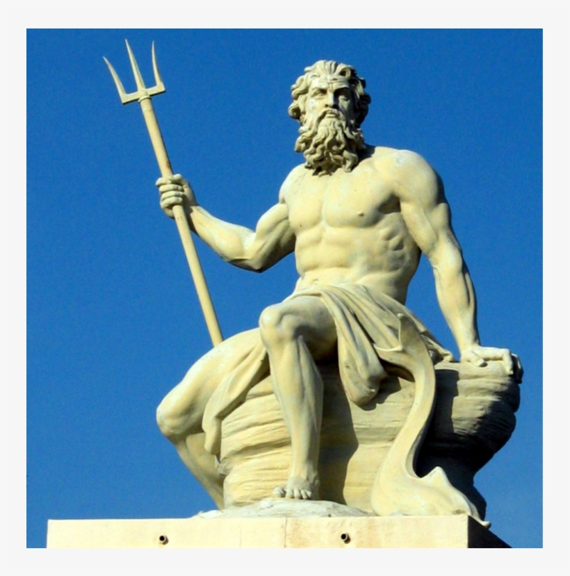 Poseidon Is The God Of The Sea And The Protecter Of - Bulfinch's Mythology: The Age Of Fable, Or Stories, transparent png #1583700
