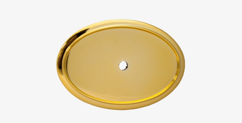 X Oval Badge Holder Frames Holders - Gold Plain Frames Oval Png, transparent png #1592477