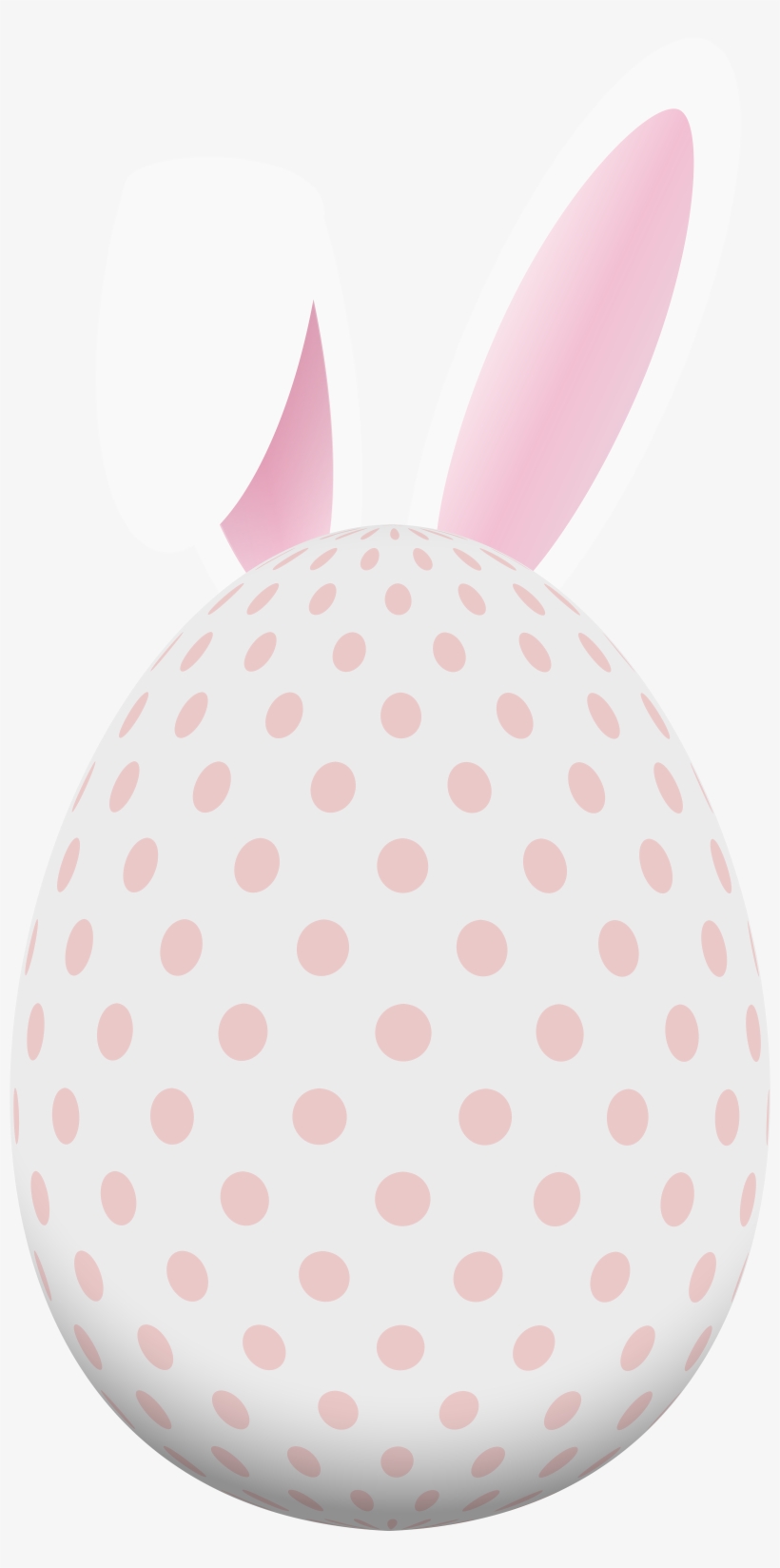 Bunny Png Egg With Clip Royalty Free - Easter Egg With Bunny Ears Clipart, transparent png #167543
