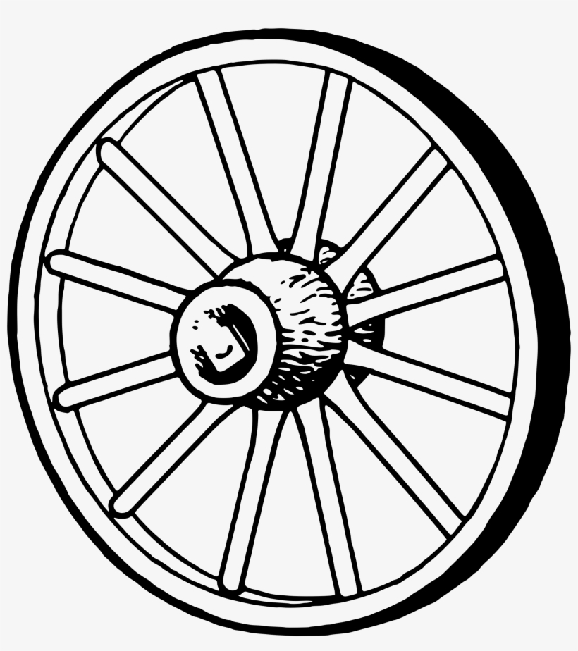 Clipart Free Library Wagon Wheel Clipart Wagon Wheel Line Drawing