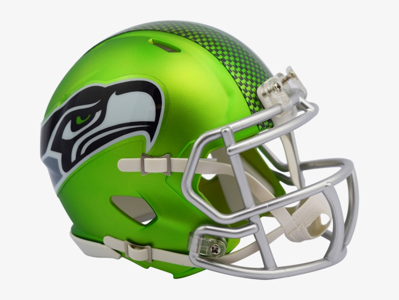 Nfl Seattle Seahawks Collection - Riddell Alternate Nfl Helmets, transparent png #1614264