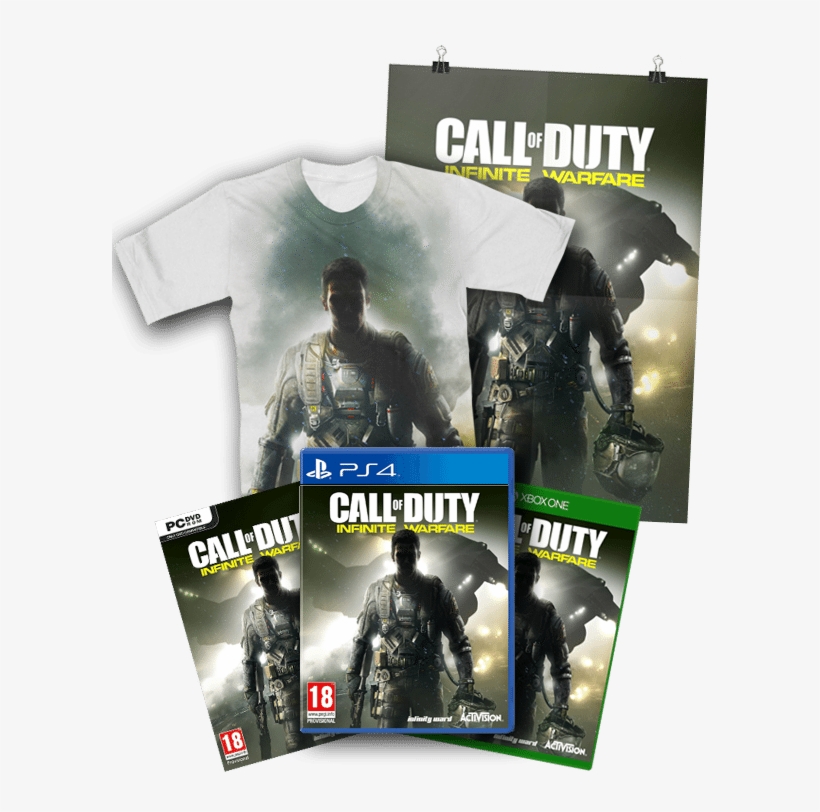 Ultimate Fan Pack Call Of Duty Infinite Warfare Slide - Activision Call Of Duty Infinite Warfare, transparent png #1630585