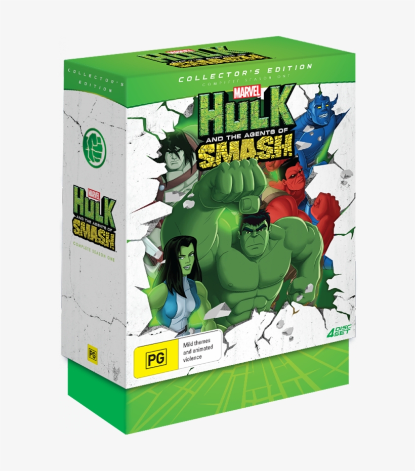 Hulk And The Agents Of Smash - Hulk And The Agents Of Smash : Season 1 : Collector's, transparent png #1648060