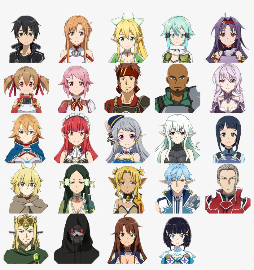 Sword Art Online Characters Names