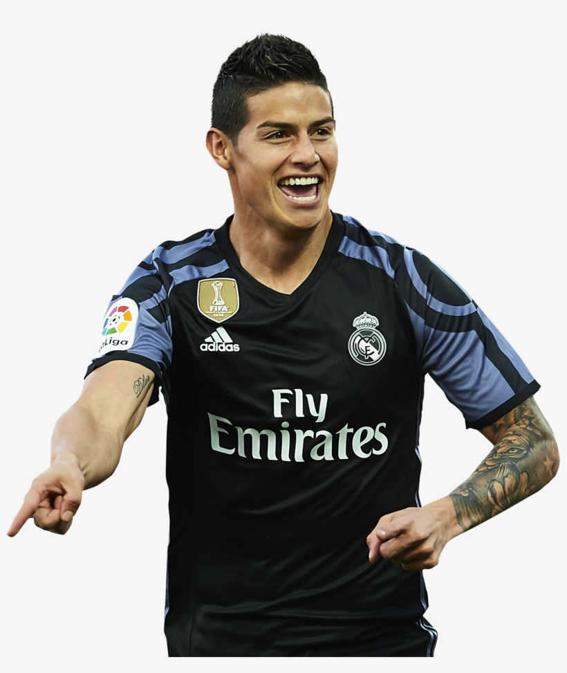 James Rodriguez Render - Nike Performance Paris St. Germain Club Wear 