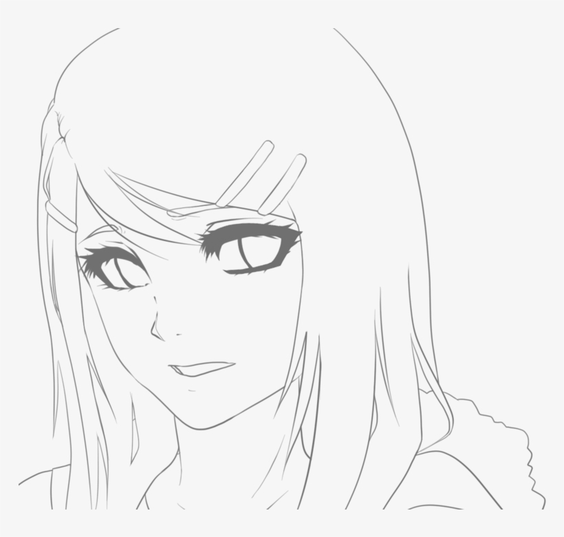 Anime boy and girl head drawing by MokocchiHana on DeviantArt