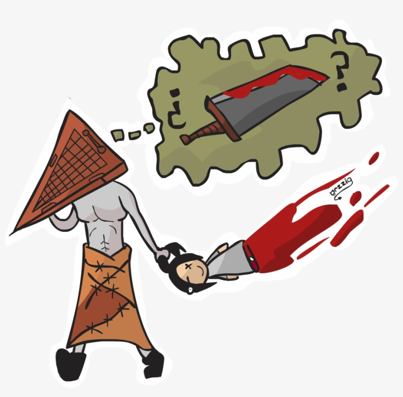 Silent Hill 2 Pyramid Head Png - Silent Hill Pyramid Head Png - Free  Transparent PNG Download - PNGkey