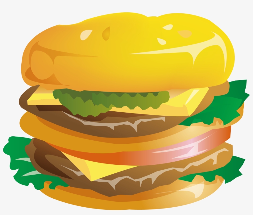 Free Clipart With Burgers And Fries