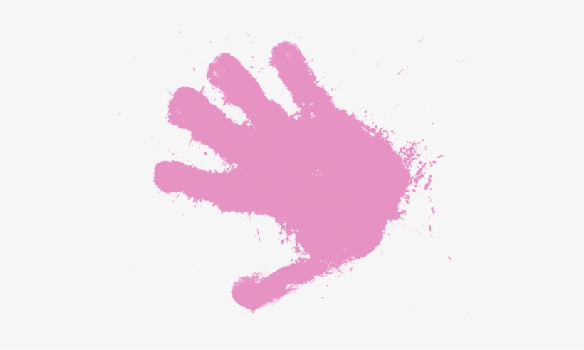 Download Handprint Transparent Pink Child Handprint Free Transparent Png Download Pngkey