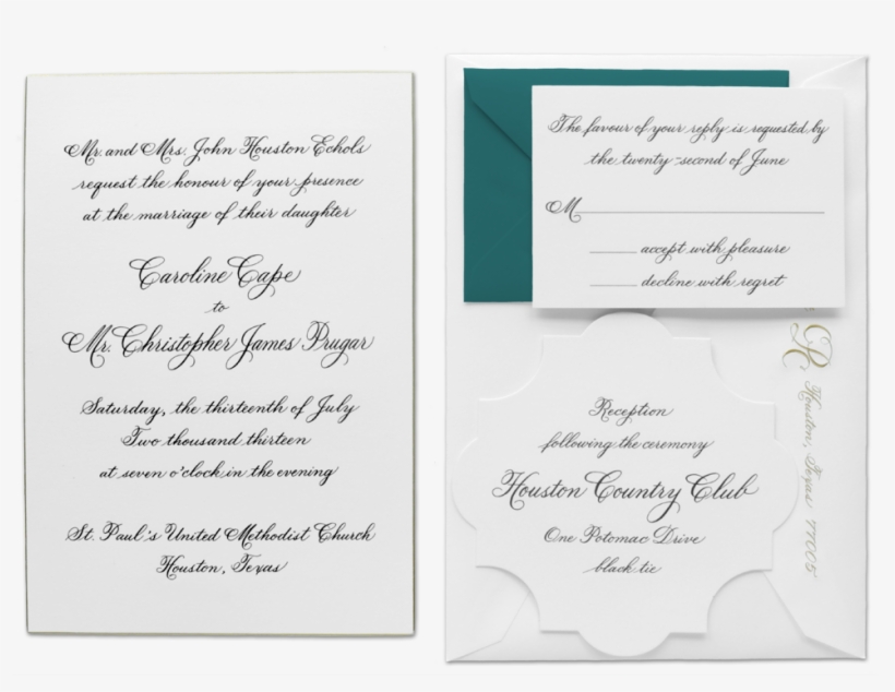 Invitation Design - Calligraphy - Free Transparent Png Download - Pngkey