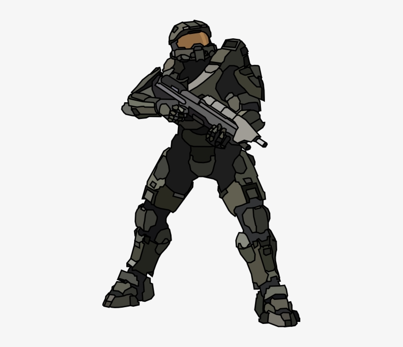 Lineart Hq By Malde On Deviantart - Master Chief Png - Free Transparent ...