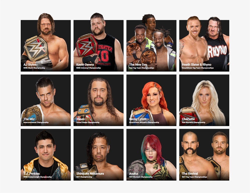 Wwe Discussion Keeps Waiting To Get To The Cruiserweight - Wwe Raw And Smackdown Champions, transparent png #1737195