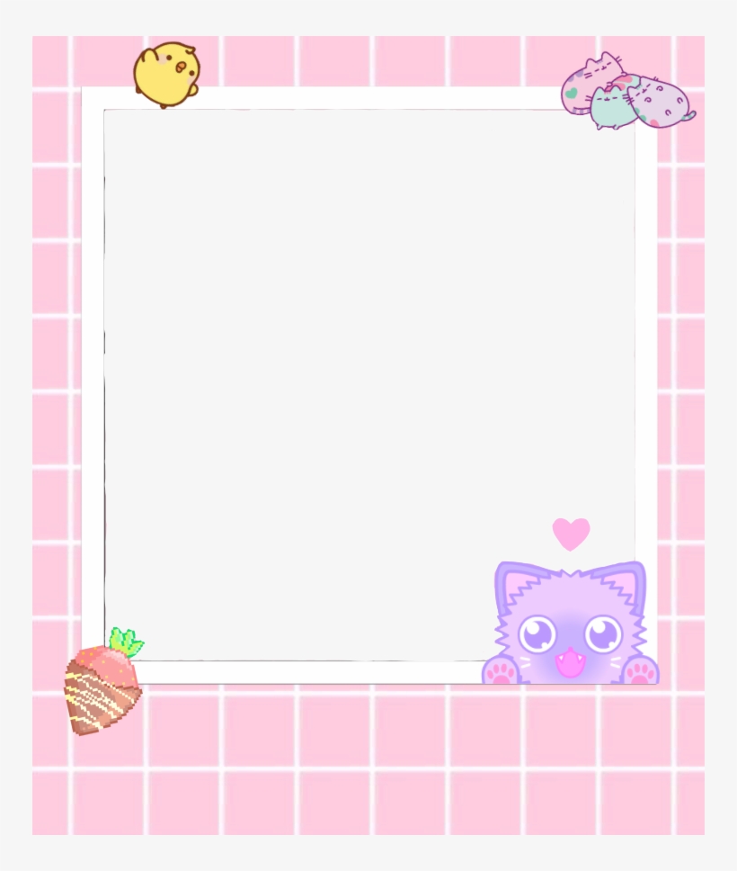 Kawaii Frame Png Kawaii Cute Transparent Frames Free Transparent