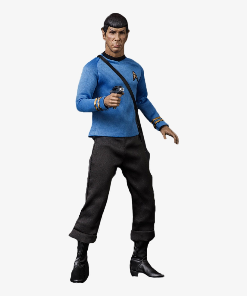 Spock 1/6th Scale Exclusive Action Figure - Star Trek: Tos Spock 1:6 Scale Articulated Figure, transparent png #1746318