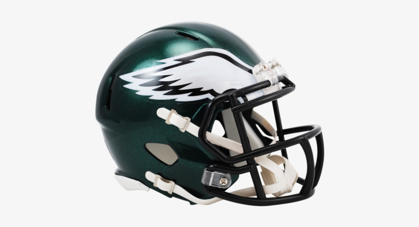 Philadelphia Eagles Nfl Riddell Speed Revolution Mini-helmet - Philadelphia Eagles Helmet, transparent png #1748408
