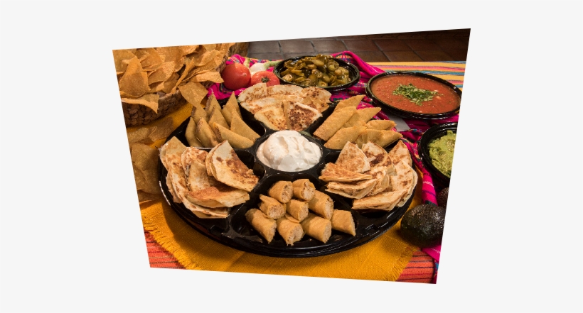 Includes Quesadilla Slices And Flautas Great For Any - Pu Pu Platter, transparent png #1755902