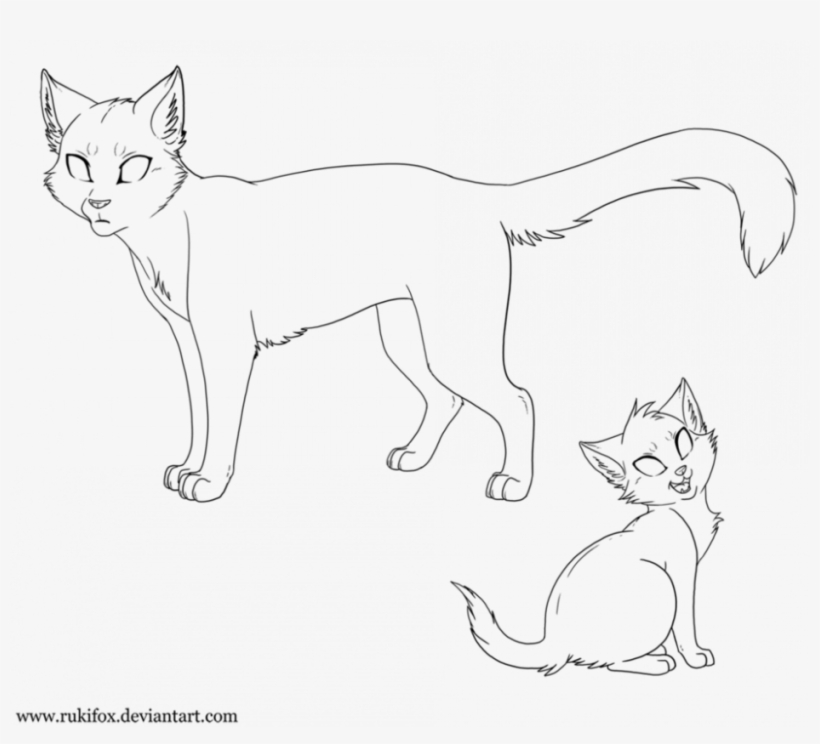 Warrior Cat Coloring Pages To Print Coloring Pages - Warrior Cats Base ...