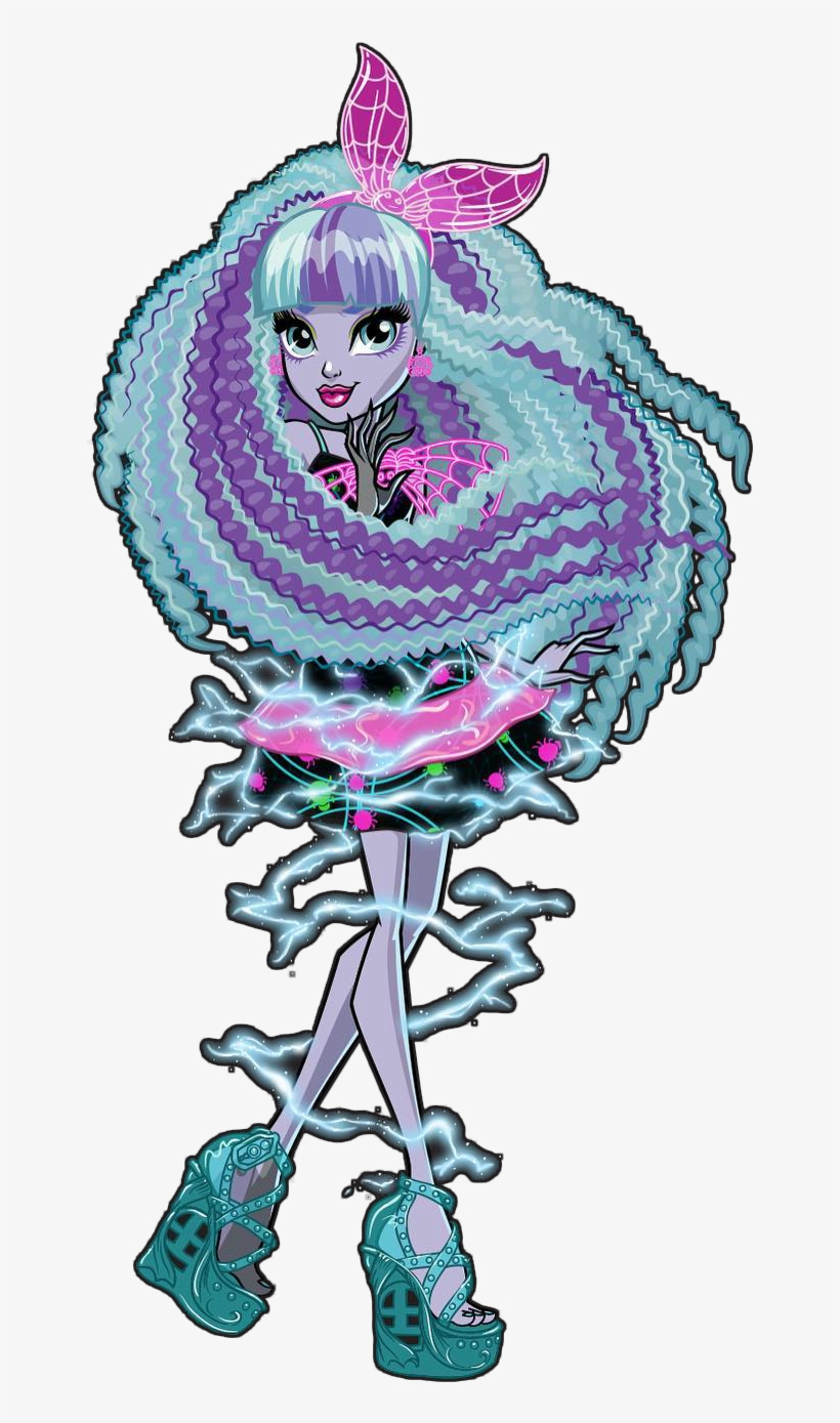 Coffin Clipart Monster High - Monster High Electrified Twyla - Free ...