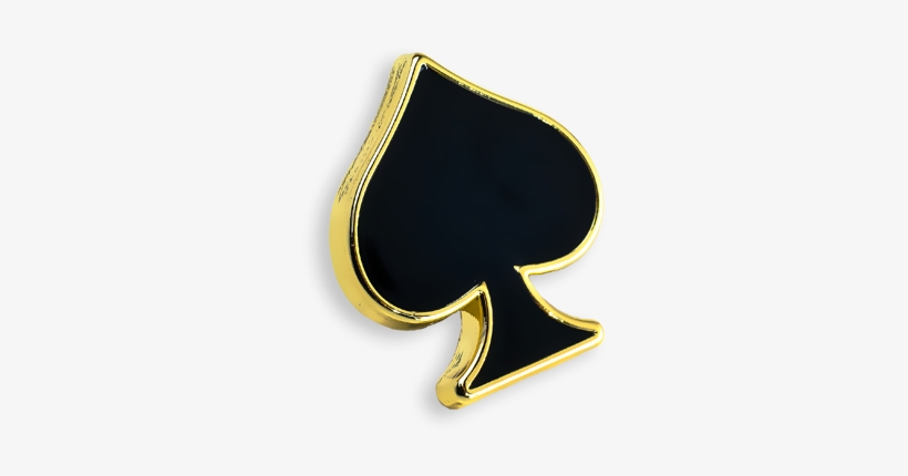 'ace Of Spades' Pin - Emblem - Free Transparent PNG Download - PNGkey