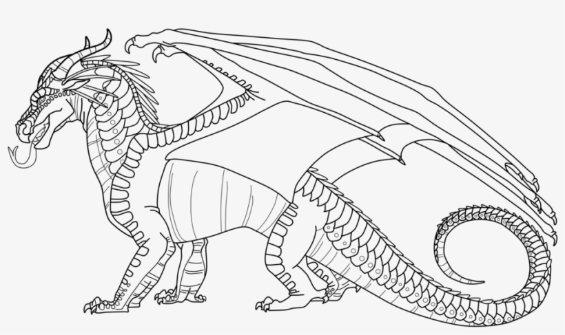 Download Wings Of Fire Coloring Pages Printable Dragons Image ...